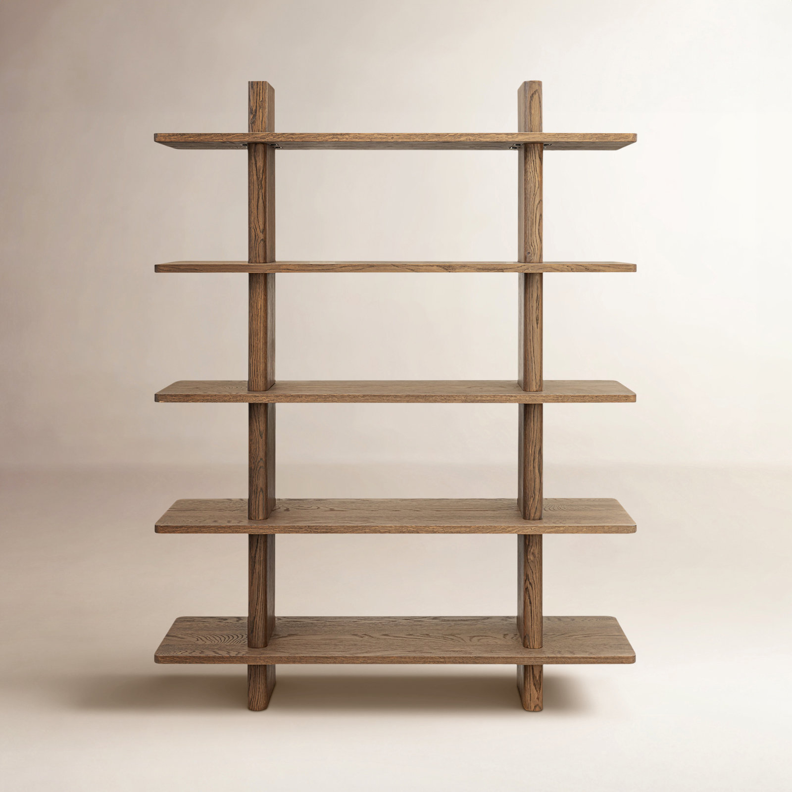 Andre 53" Oak Bookcase by All Modern, Bookcase — Modern and Contemporary style, in Oak and Wood
