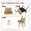 50cm H Upholstered Metal Armchair-409628841