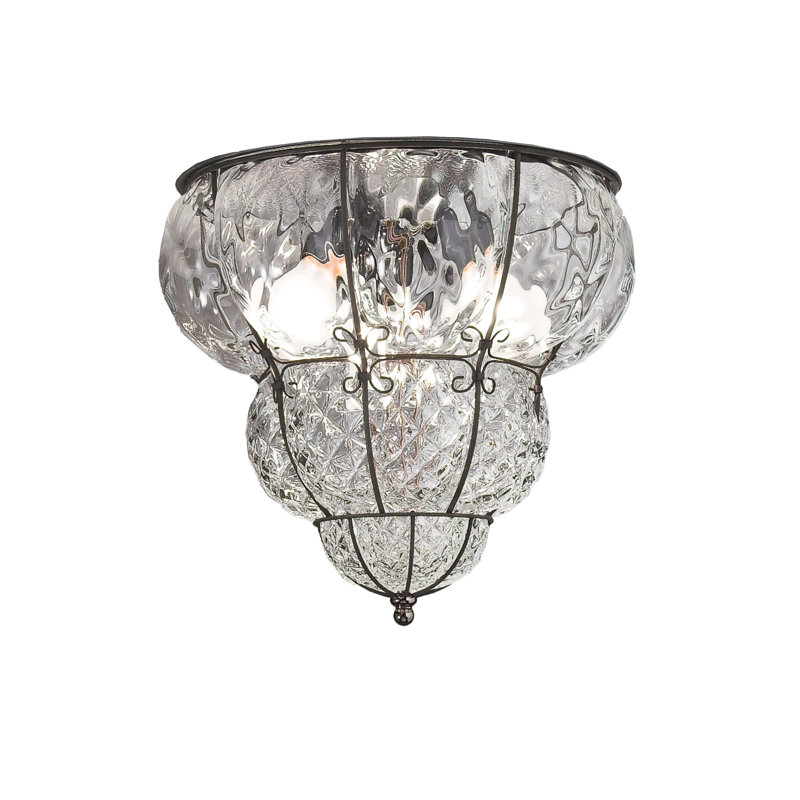 Glass Flush Mount