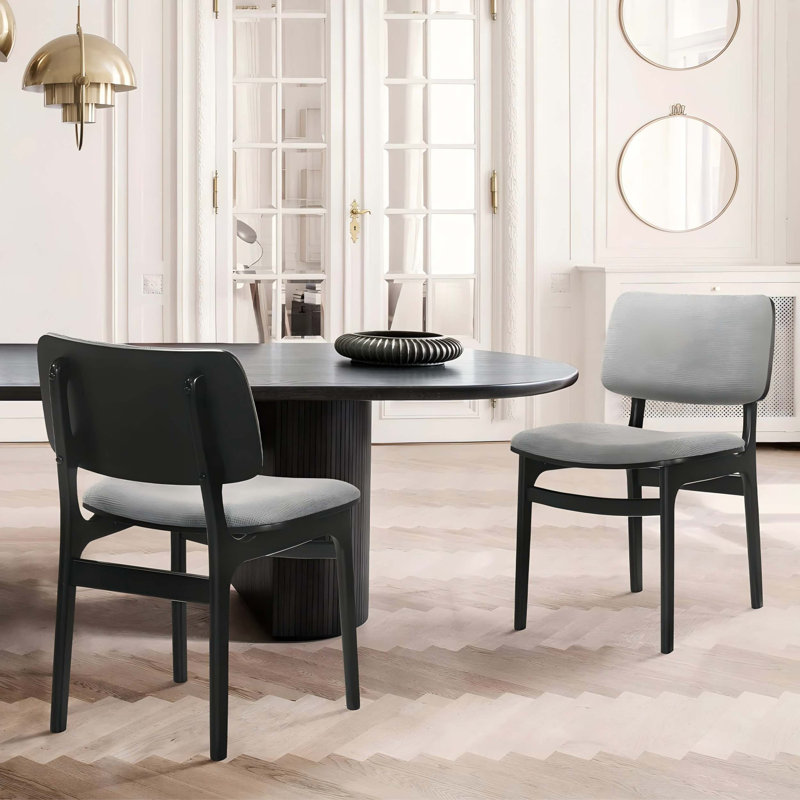 Chaises de salle à manger rembourrées Amil