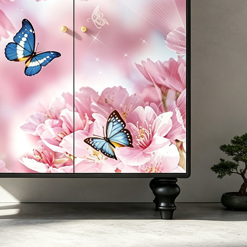Armoire de rangement French Floral