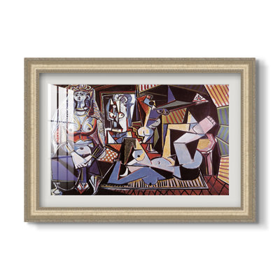Femmes d'Alger (Version O), 1955 - Pablo Picasso - Estampe encadrée sur mesure