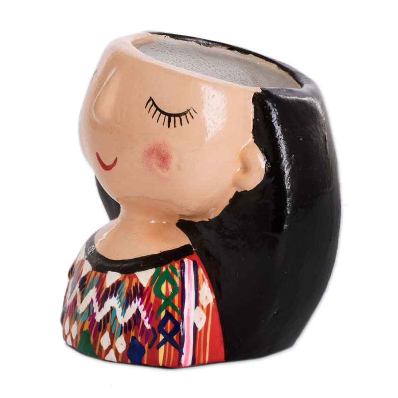 Handmade Ceramic Statue Planter