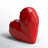 Millsap Ceramic Geometric Heart Sculpture-874586384-912650568