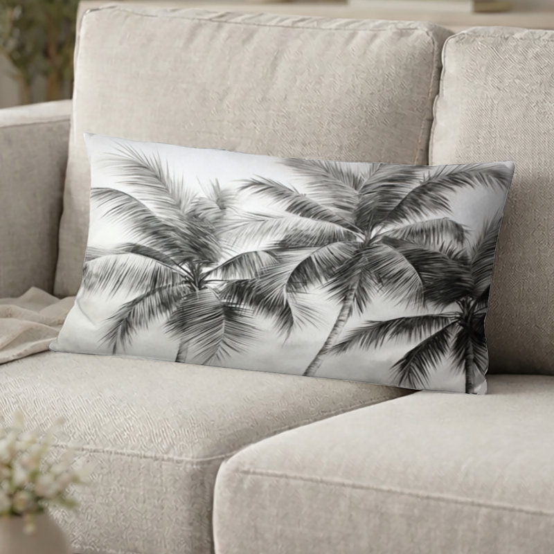 Coussin Palms & Palm Trees, H 12 po x l 20 po
