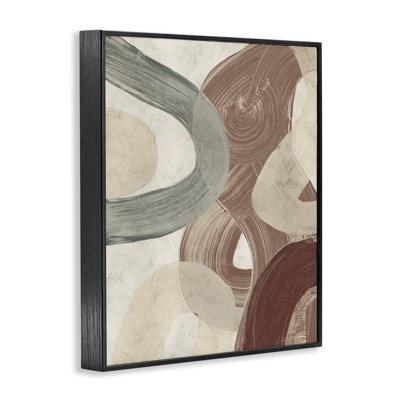 «Abstract Southwestern Neutrals», art de la giclée encadrée par June Erica Vess