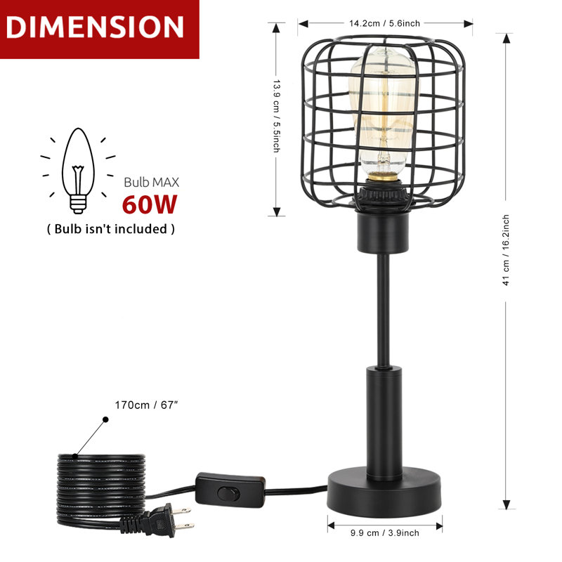 Metal Table Lamp