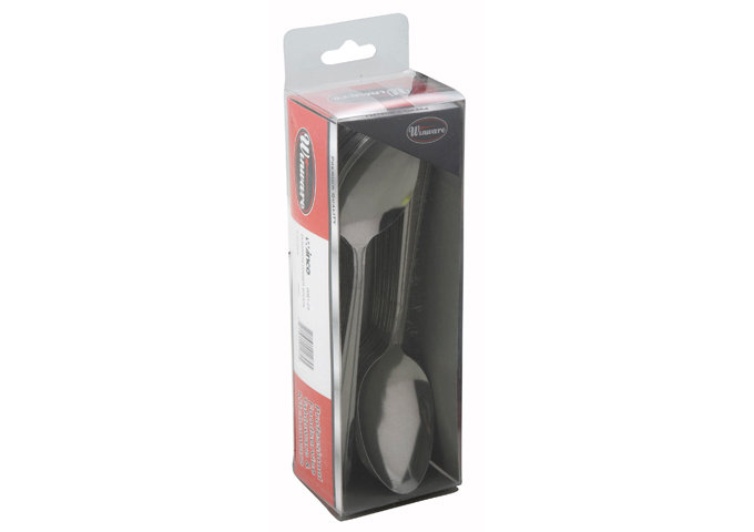 Cuillère à dîner en acier inoxydable Domince, poids standard, 7,25 po (paquet de 12)