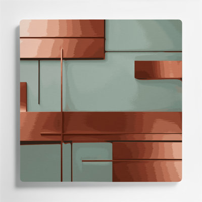 Minimalism 65 Grey Metal Wall Art