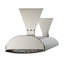Chauffe-terrasse électrique à deux éléments 61 pouces et 6000 watts 240V Eurofase-92286603