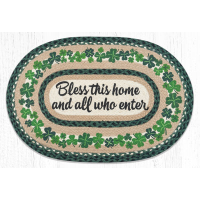  OP-605 Bless This Home - Patch ovale 20 po x 30 po