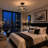 Baconton Dimmable Crystal Semi Flush Mount Ceiling Light