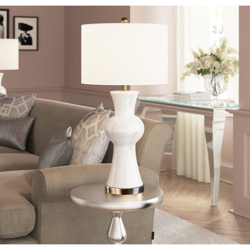 Chanse Table Lamp, Bright White