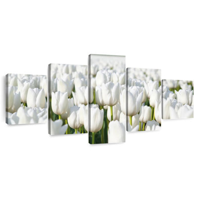Endless White Tulips