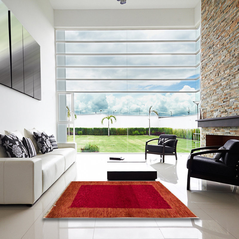 Abstract Indoor Rug, Square 3'