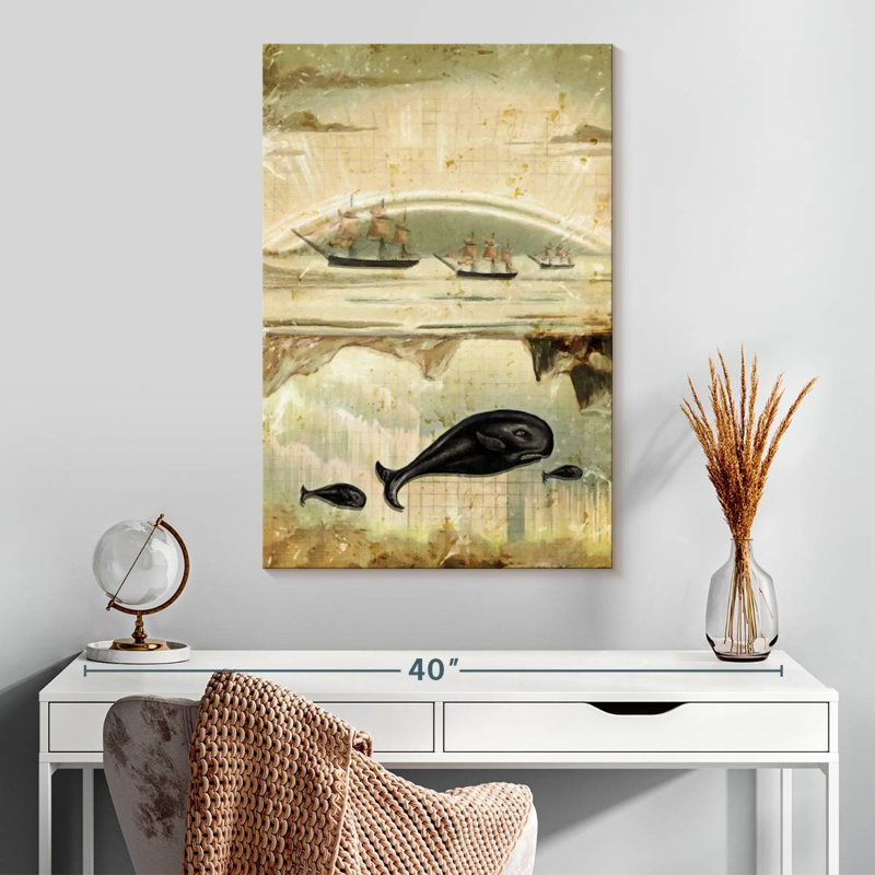 Brampt Paper Whale, 30" H x 20" W