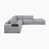 Textured Fabric Gray