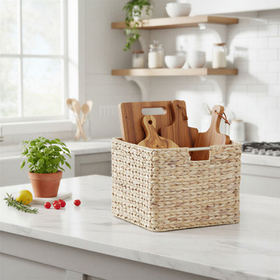Panier en osier robuste, durable et complexe