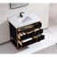 36" Freestanding Standard Single Bathroom Vanity with Top