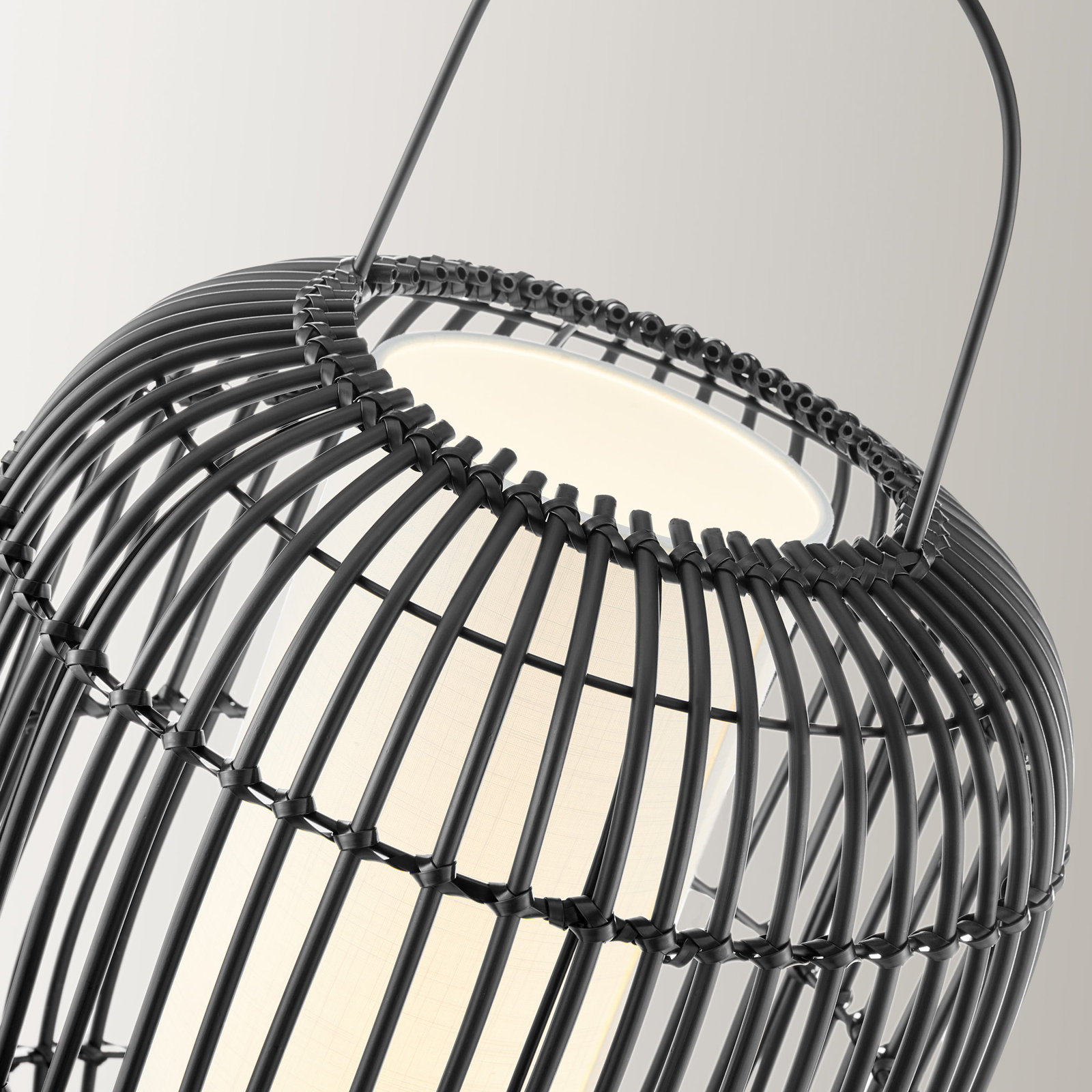 Charisse Battery LED Outdoor Light, Black