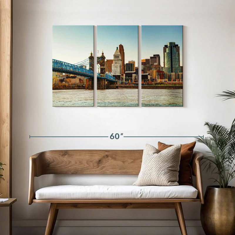 Nicci Cincinnati Ohio, 28" H x 45" W