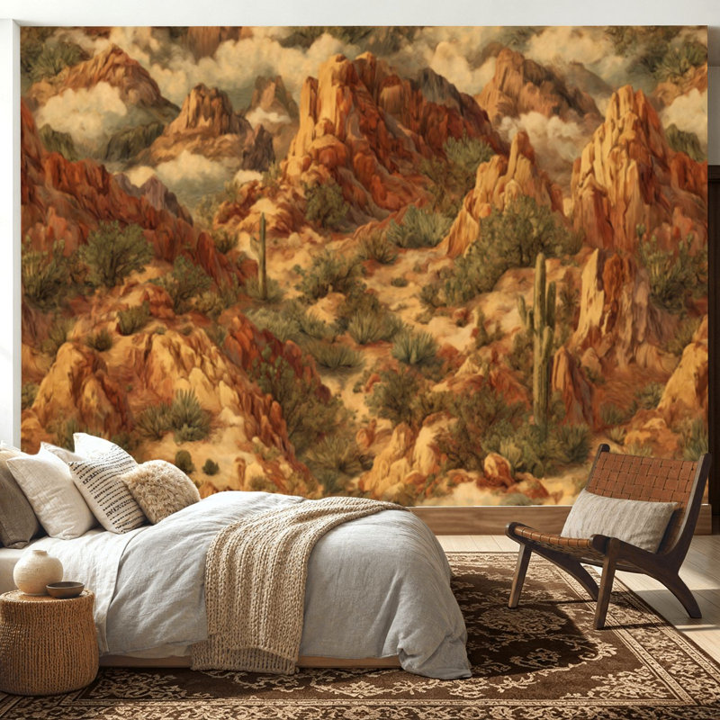 Papier peint adhésif auto-adhésif moderne pour la chambre à coucher Peel and Stick L 100 po x l 144 po