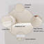 Housse pour causeuse à coussins carrés-317004242