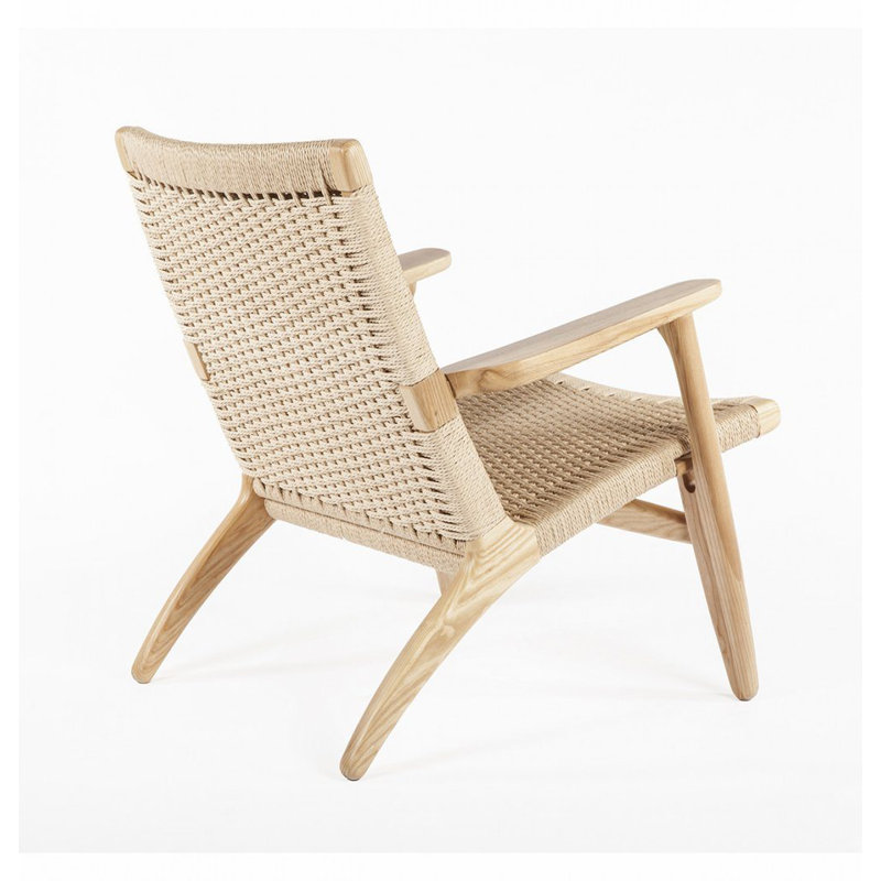 Monsour Upholstered Armchair, Natural, Natural