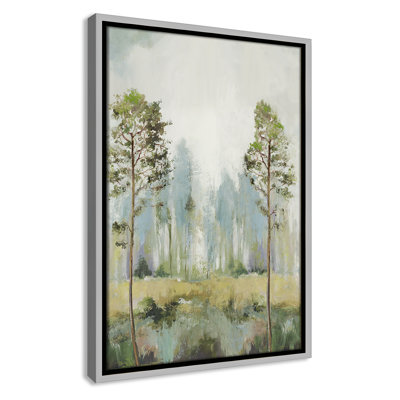 Teton "Tall Green Trees II" Print by Allison Pearce