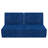 Barboaz 63.78'' Armless Reclining Loveseat-699393048