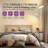 Jernell 70" LED Dimmable Torchiere & Reading Floor Lamp with Remote Control-1270286857