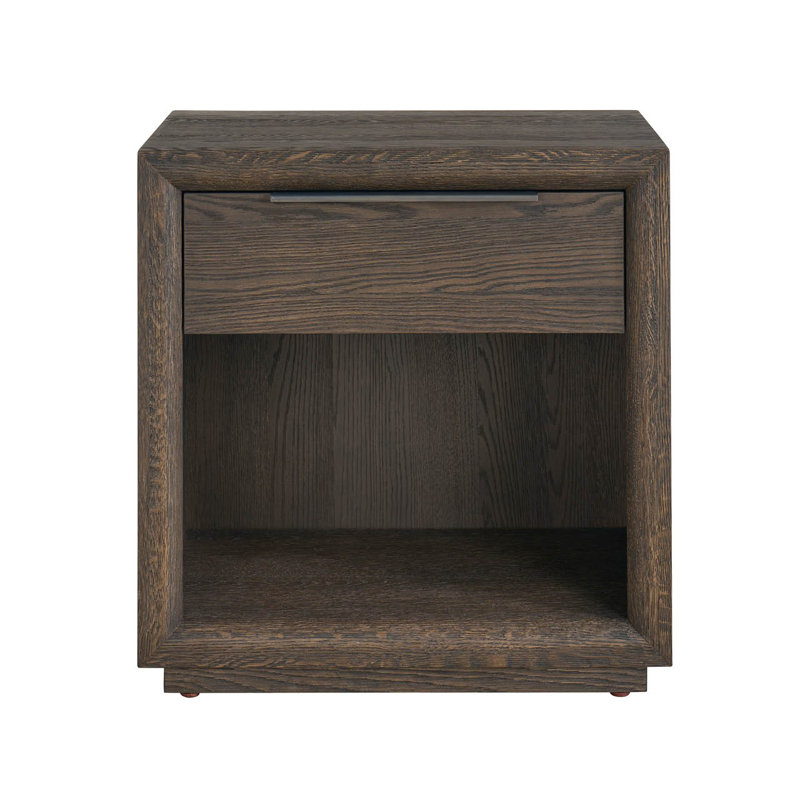 Modern 1 - Drawer Nightstand, Brown