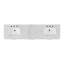 Kensington Double Bathroom Vanity Reeded Birch-1455646579