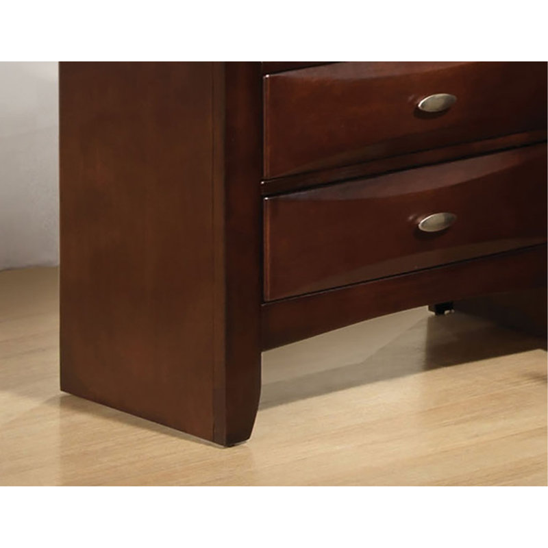 Commode 5 tiroirs, Cerisier