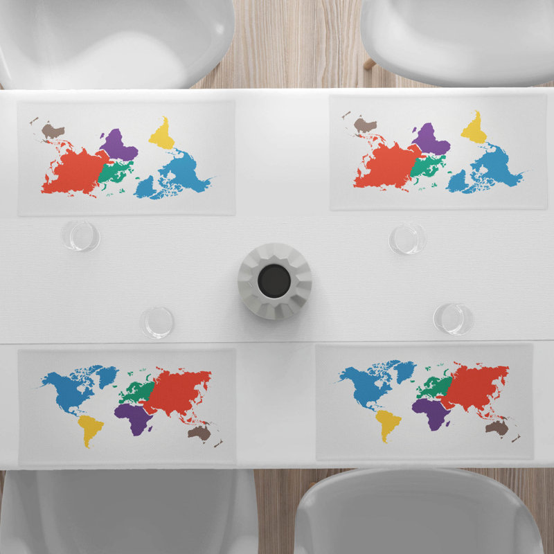Polyester Cities & Maps Rectangle Placemat