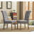 Solid Wood Tufted Parsons Dining Chair-114326715