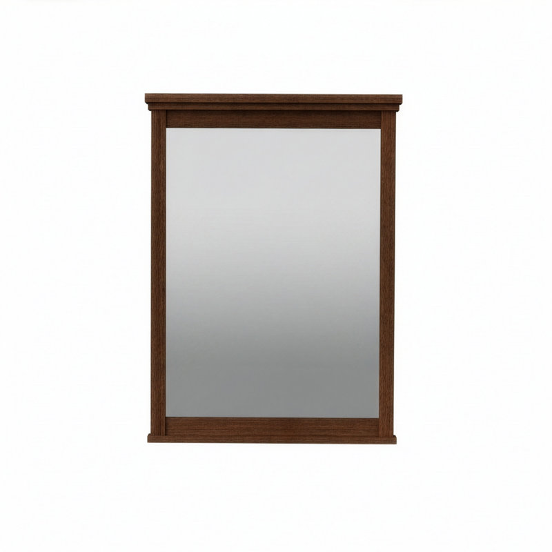 Lankford Wood Mirror, 22 x 1.25 x 30, Walnut