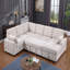 Canapé d'angle multi-fonctionnel en forme de L avec rangement et lit convertible-1483397523