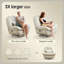 Fauteuil oscillant inclinable oscillant Katrein-203414057