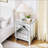 Silver Mirror Three Drawer Cabinet