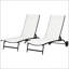 Chaise longue d'extérieur