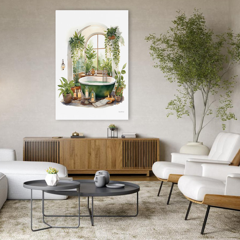 Tranquility Found - Modern Farmhouse, H 32 po x l 48 po
