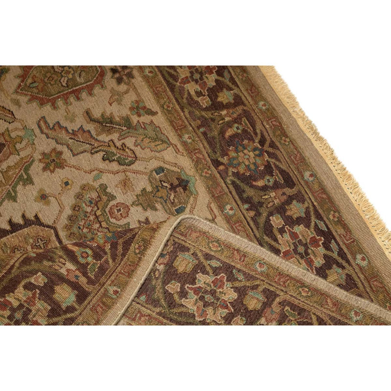 Hand Knotted Wool Oriental Area Rug