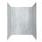 Palisade 30In X 60In X 78In Vinyl Shower Surround-103975671