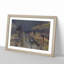 Montmartre Boulevard at Night by Camille Pissarro - Framed Print-62763227-62763228