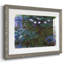«Water Lillies # 3» par Monet, reproduction d'art encadrée-2008540164