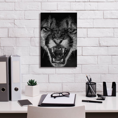 «Byas Fury On Canvas» par Barbara Keith, reproduction