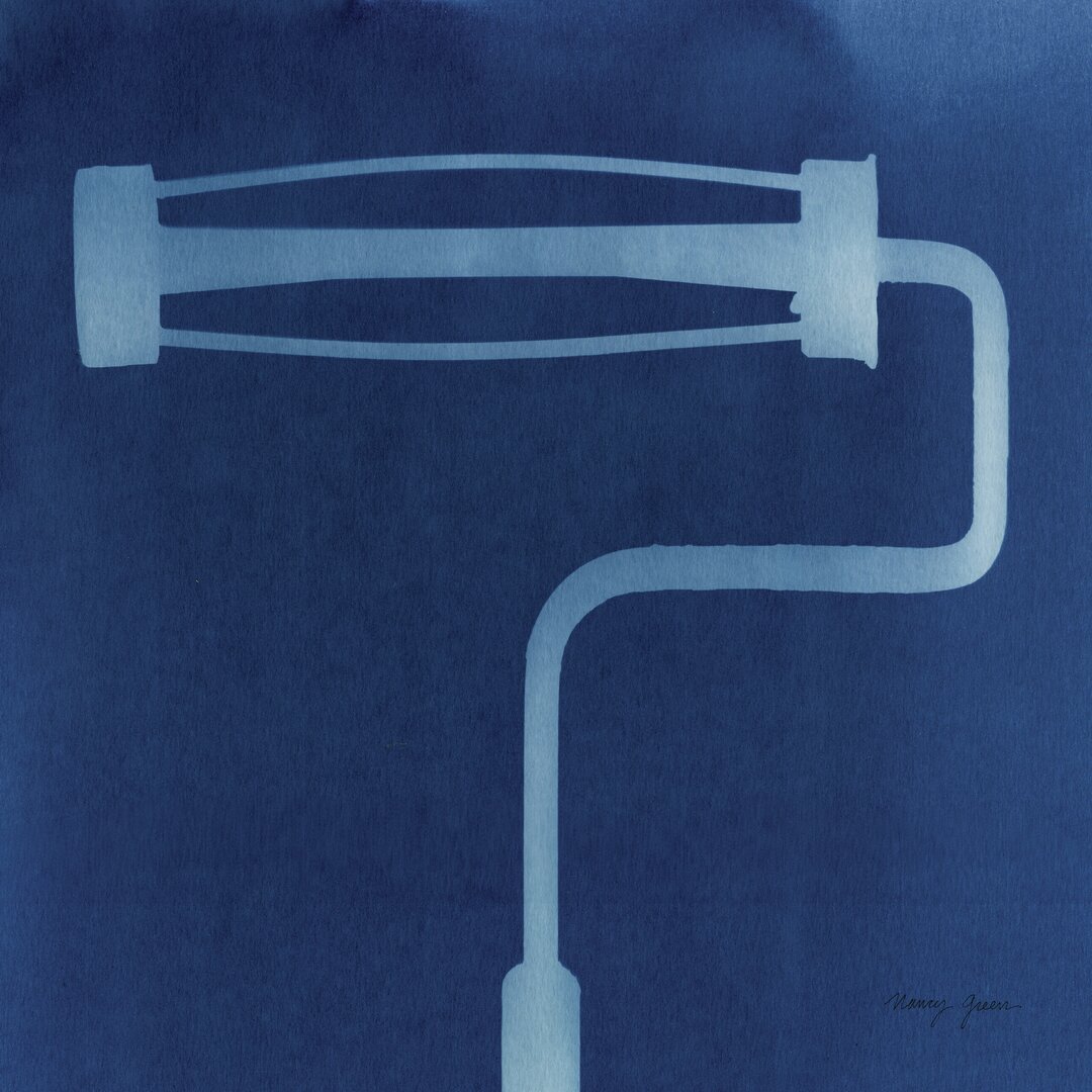 Leinwandbild Cyanotype Tools X von Nancy Green