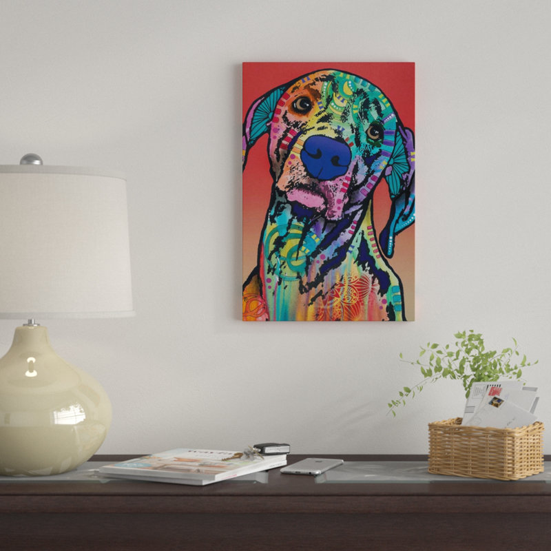 «Napoleon», impression sur toile, H 26 po x l 18 po x P 1,5 po, Toile avec cadre noir, Pas de tapis