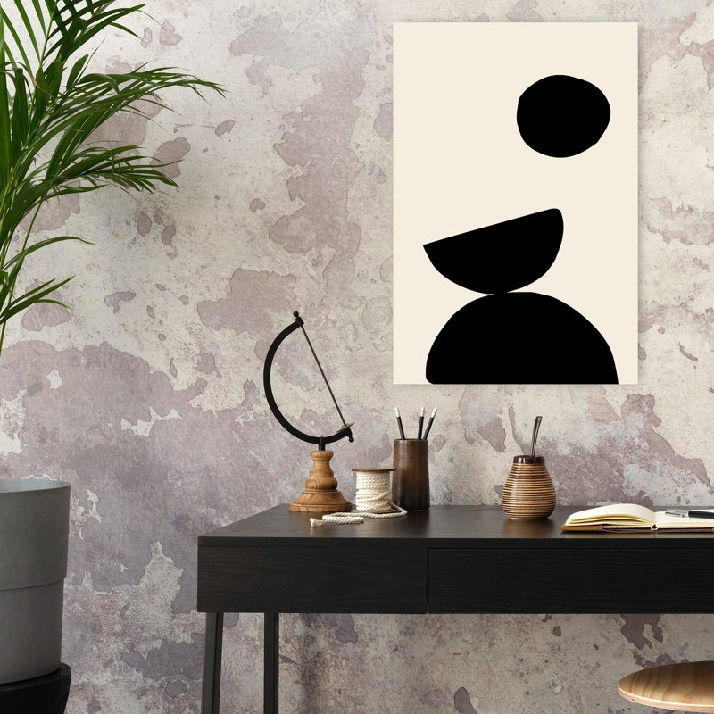 Art contemporain contemporain abstrait, H 24 po x l 16 po